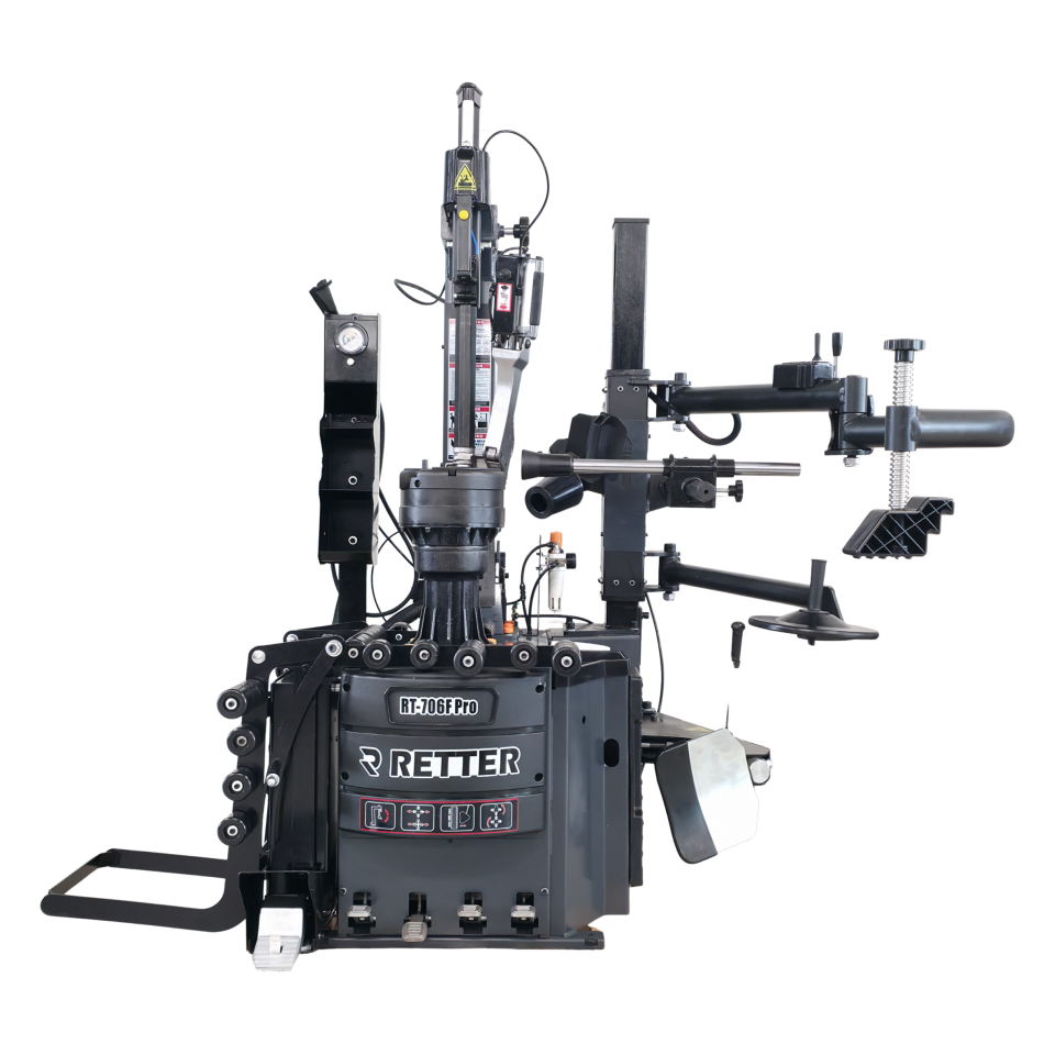 RETTER Profi Reifenmontagemaschine mit Zentralspannung RT-706F Pro - 380V