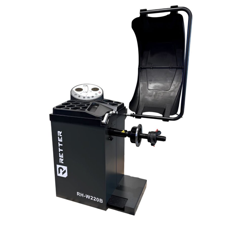 Reifenwuchtmaschine - RH-W220B mit Laser und Fußbremse | RETTER