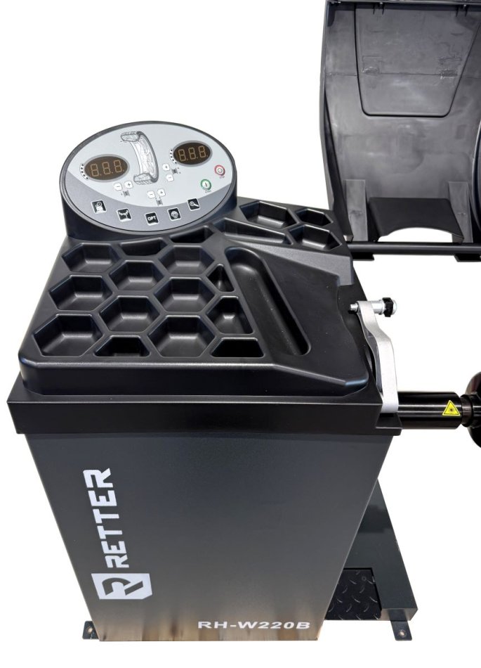 Reifenwuchtmaschine - RH-W220B mit Laser und Fußbremse | RETTER