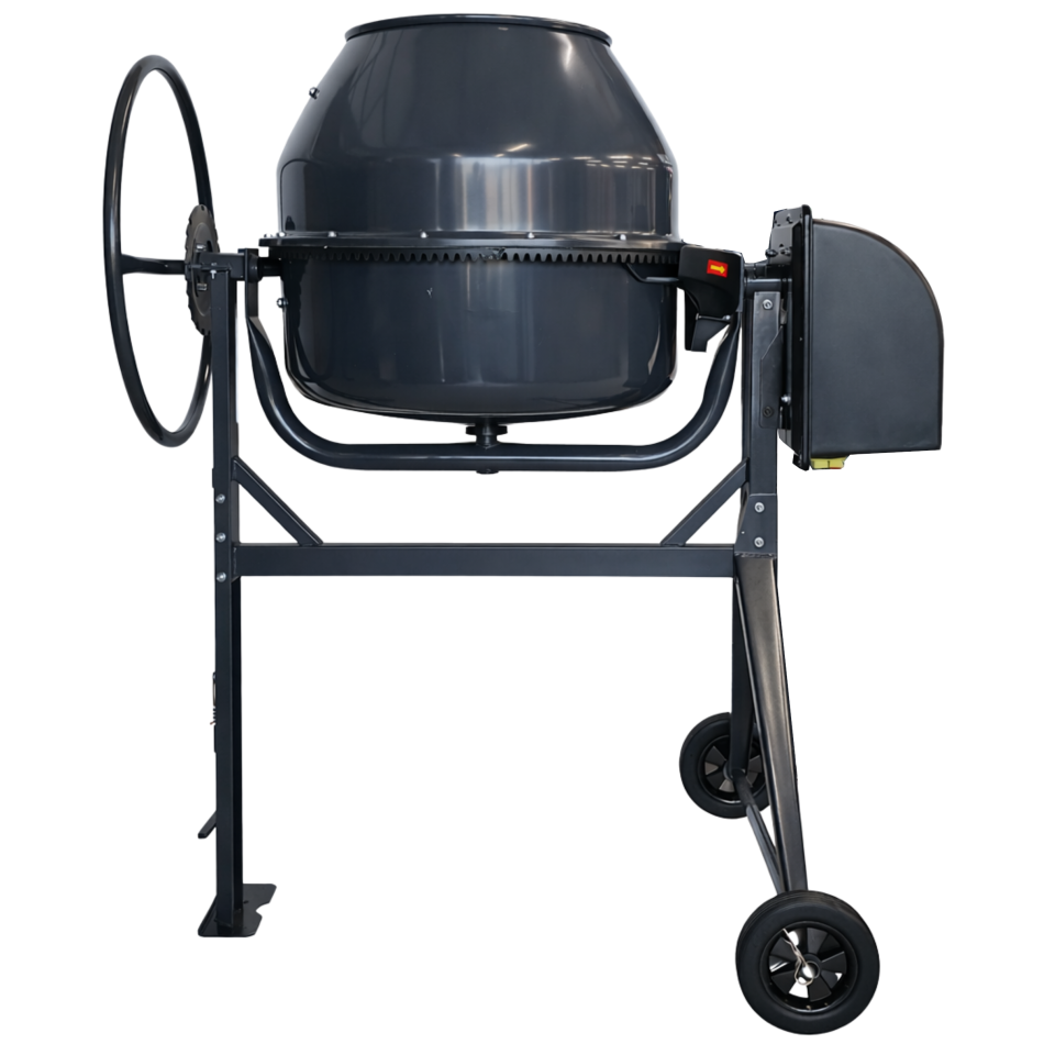 RETTER RTM-130 Betonmischer | Zement- und& Mörtelmischer 130 L Trommel mit 600 W, 230 V