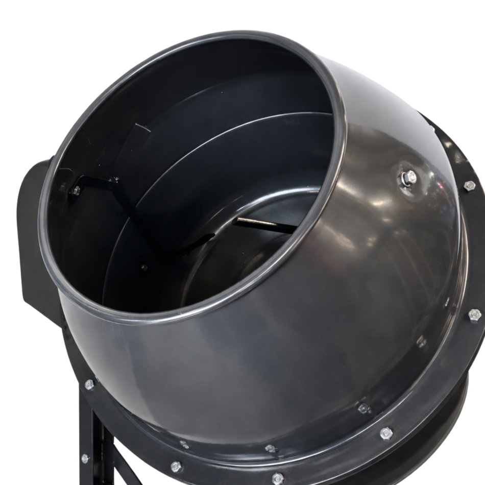 RETTER RTM-130 Betonmischer | Zement- und& Mörtelmischer 130 L Trommel mit 600 W, 230 V