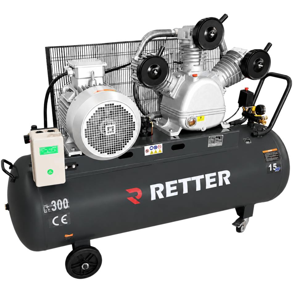 RETTER RT4300 Kompressor 300 L / 10 Bar
