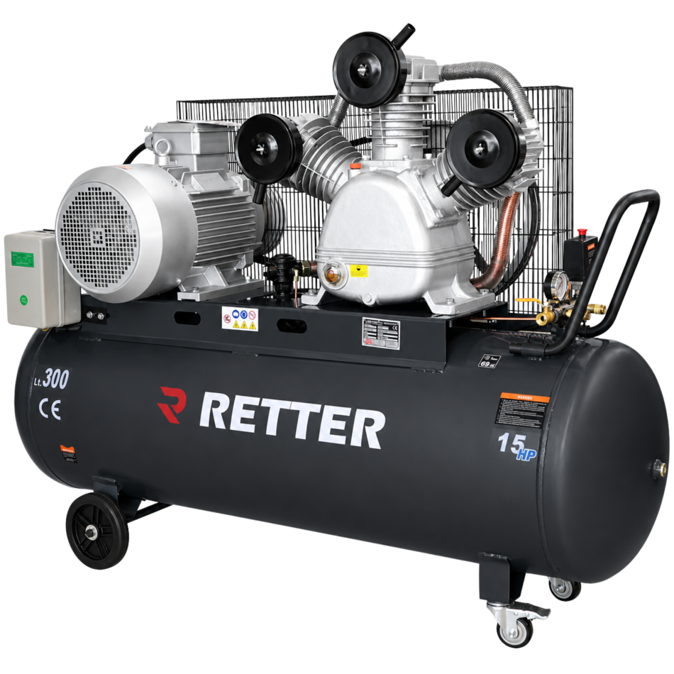 RETTER RT4300 Kompressor 300 L / 10 Bar