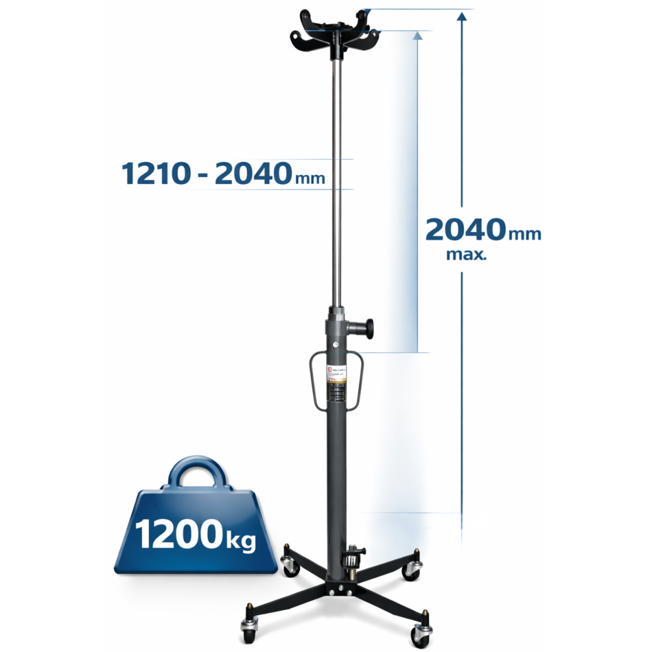Getriebeheber Motorheber - hydraulischer Motorständer Getriebeständer 1200 kg RETTER