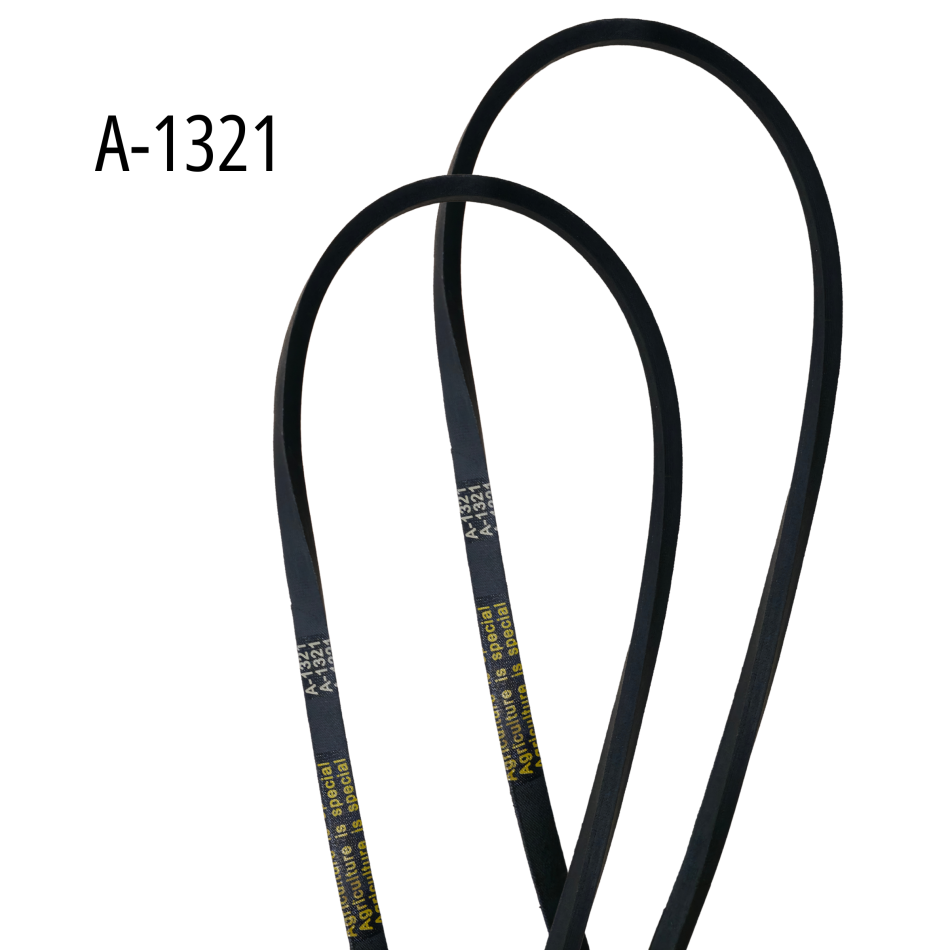 RETTER Keilriemen A-1321 - 2er Set Industrie-Antriebsriemen aus Neopren-Gummi passend für Kolbenkompressor RT3100