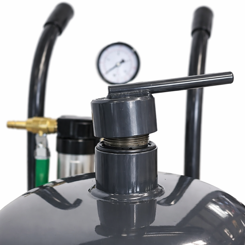 RETTER Mobiles Sandstrahlgerät 32L mit Druckkessel - RT-T1010