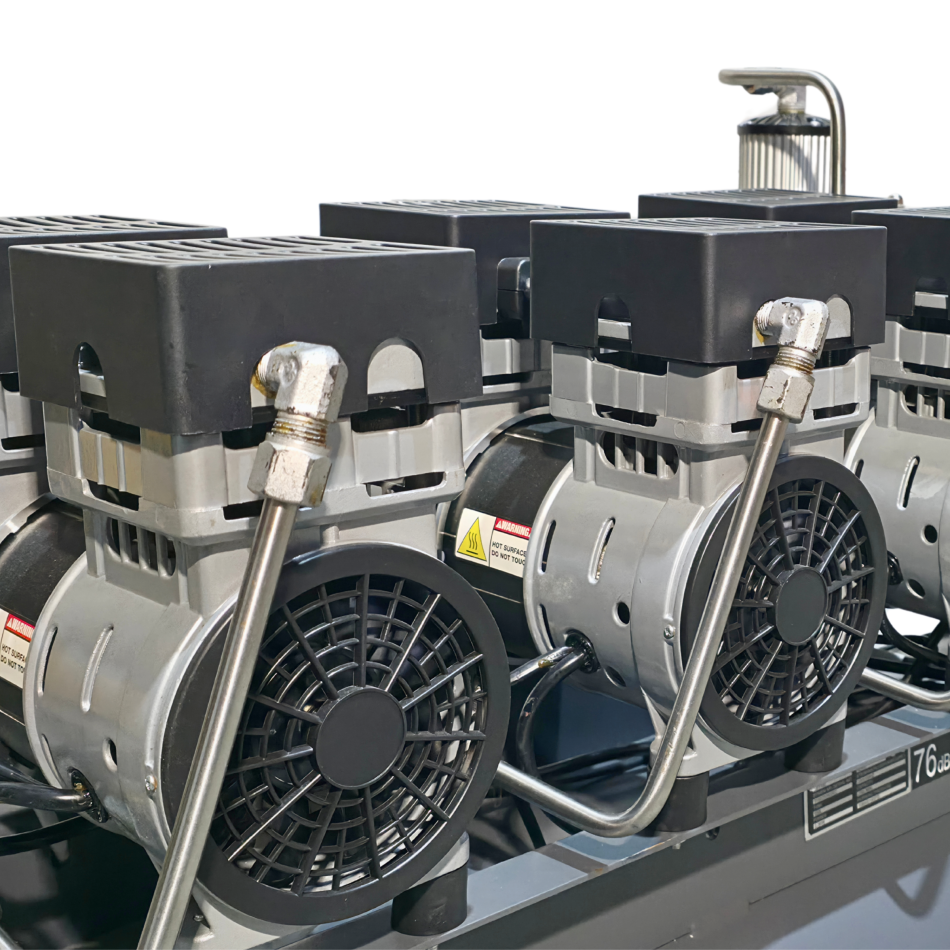 RT1150 Flüster Kompressor 150 L / 10 Bar mit integrierter Lufttrocknung