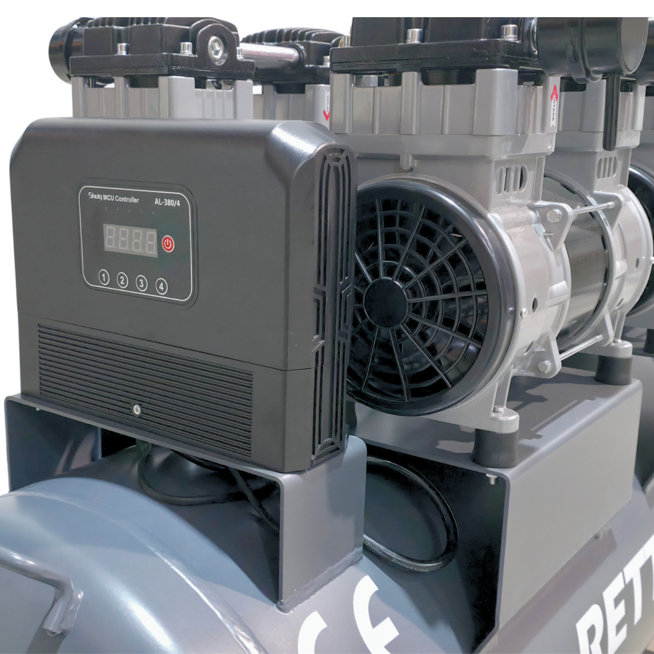 RT1200 Flüster Kompressor 200 L / 10 Bar