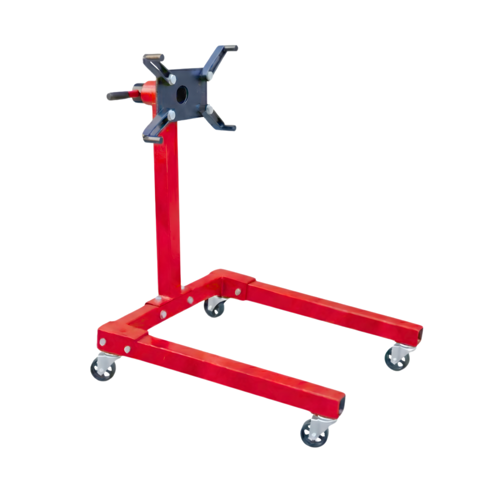 RETTER Motorständer RTK9032 – 680kg, 360° Drehbarer Montagebock und U-Profil für maximale Stabilität