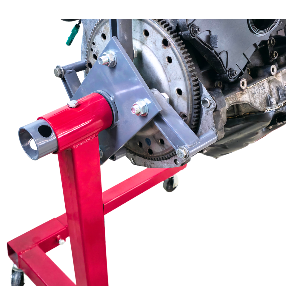 RETTER Motorständer RTK9032 – 680kg, 360° Drehbarer Montagebock und U-Profil für maximale Stabilität