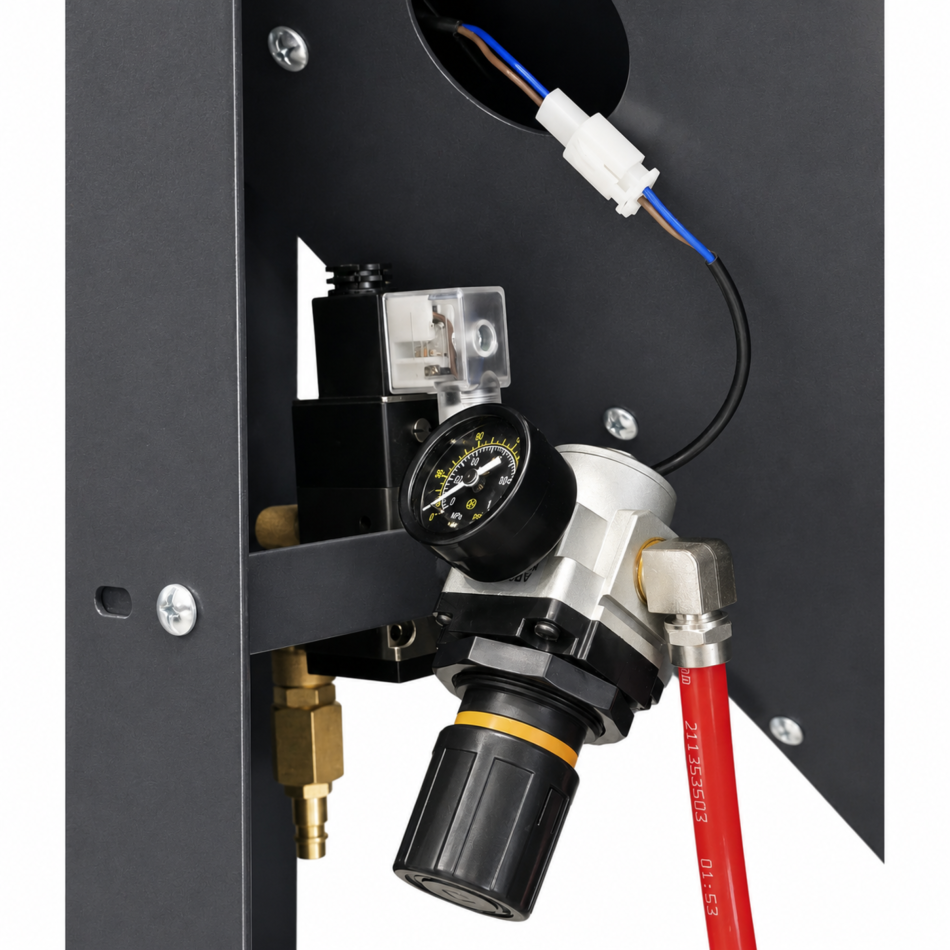 RETTER Sandstrahlkabine 420 Liter mit Absaugung, Fußpedal und LED-Beleuchtung - SBC420