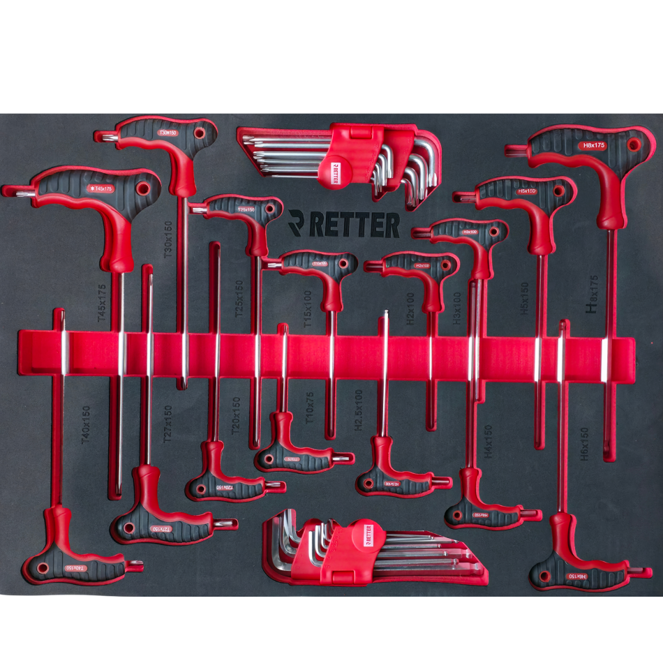 RETTER Einlage – T-Griff Schlüssel