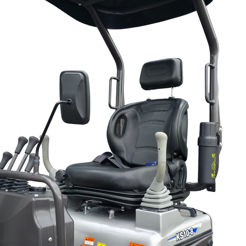 NEU Rhinoceros KS10-8 Mini-Bagger - Kompakt, leistungsstark 10 PS