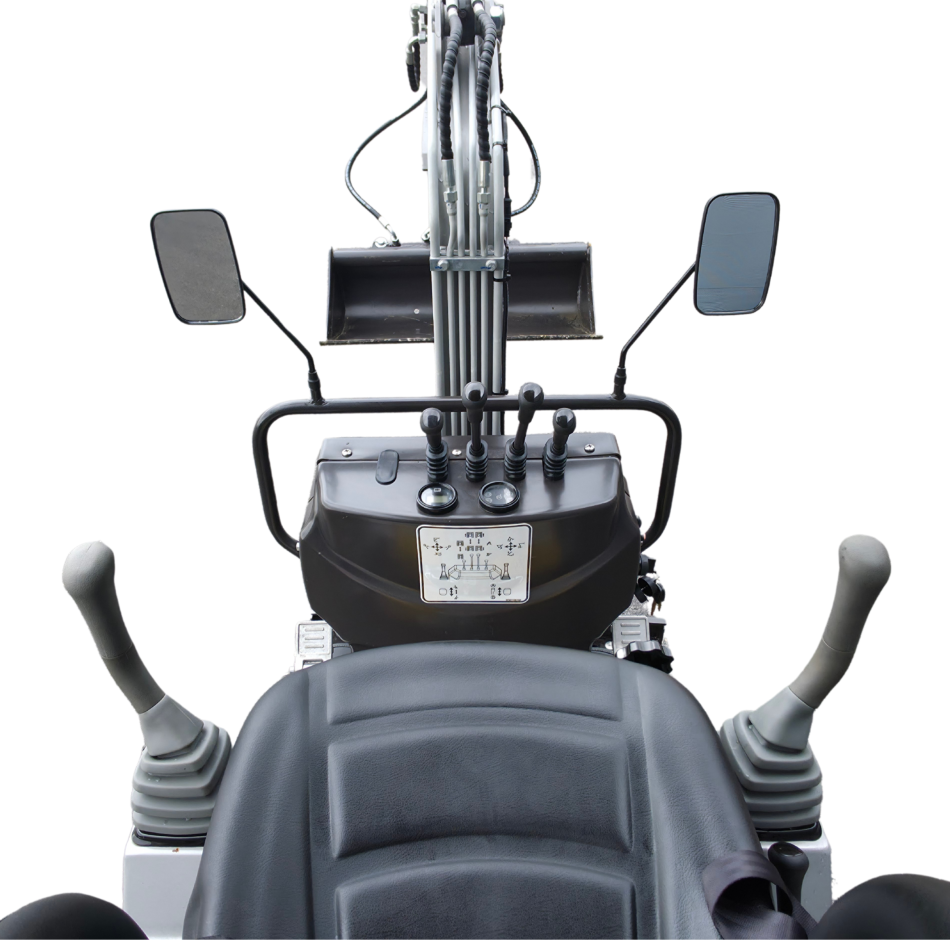 NEU Rhinoceros KS10-8 Mini-Bagger - Kompakt, leistungsstark 10 PS