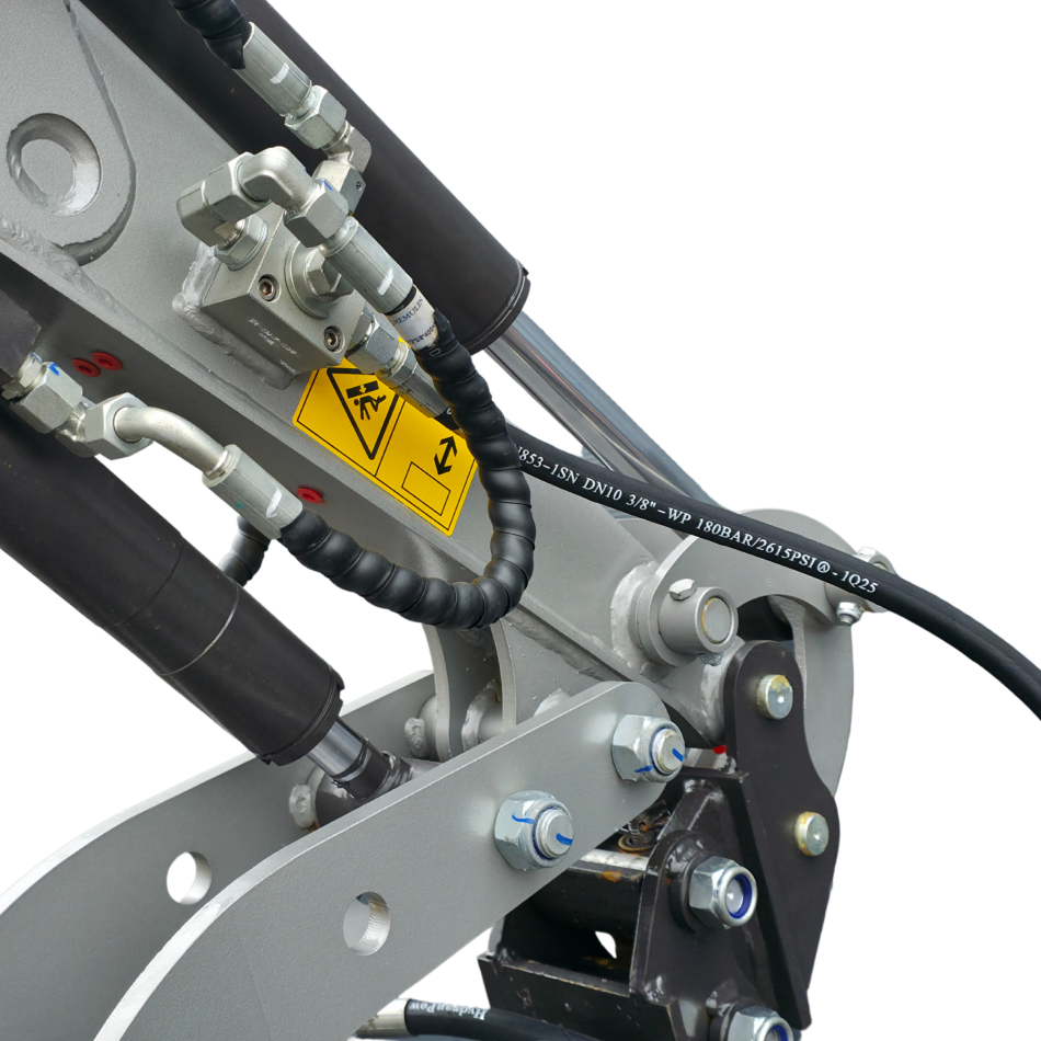 NEU Rhinoceros KS10-8 Mini-Bagger - Kompakt, leistungsstark 10 PS