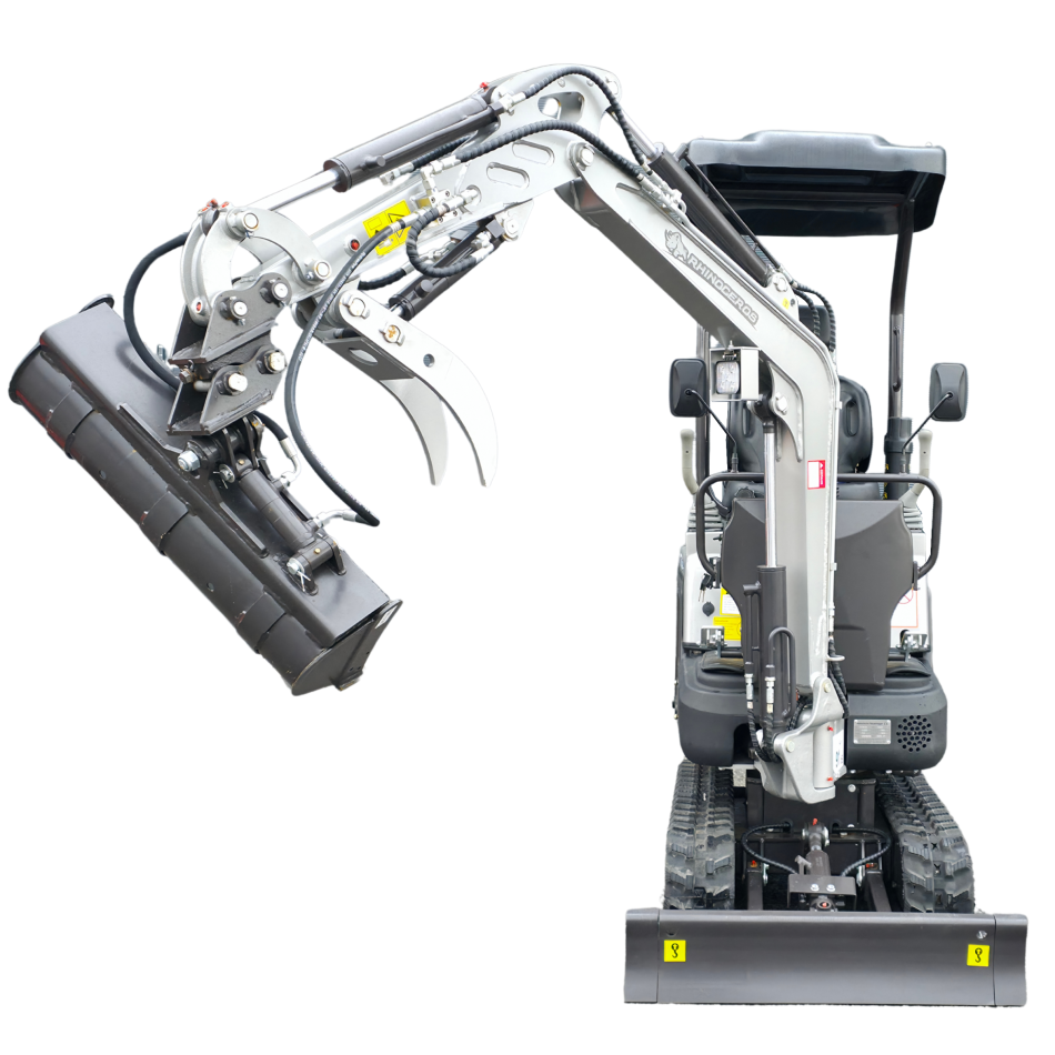 NEU Rhinoceros KS10-8 Mini-Bagger - Kompakt, leistungsstark 10 PS