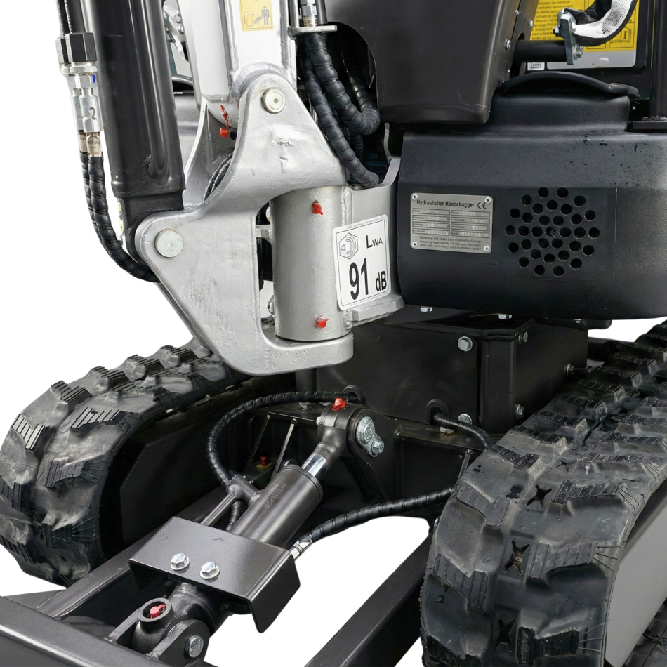 NEU Rhinoceros KS10-8 Mini-Bagger - Kompakt, leistungsstark 10 PS