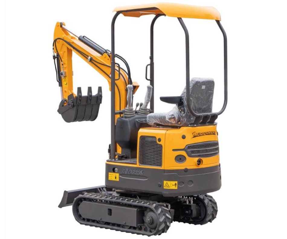Rhinoceros XN12 Minibagger mit YANMAR Motor