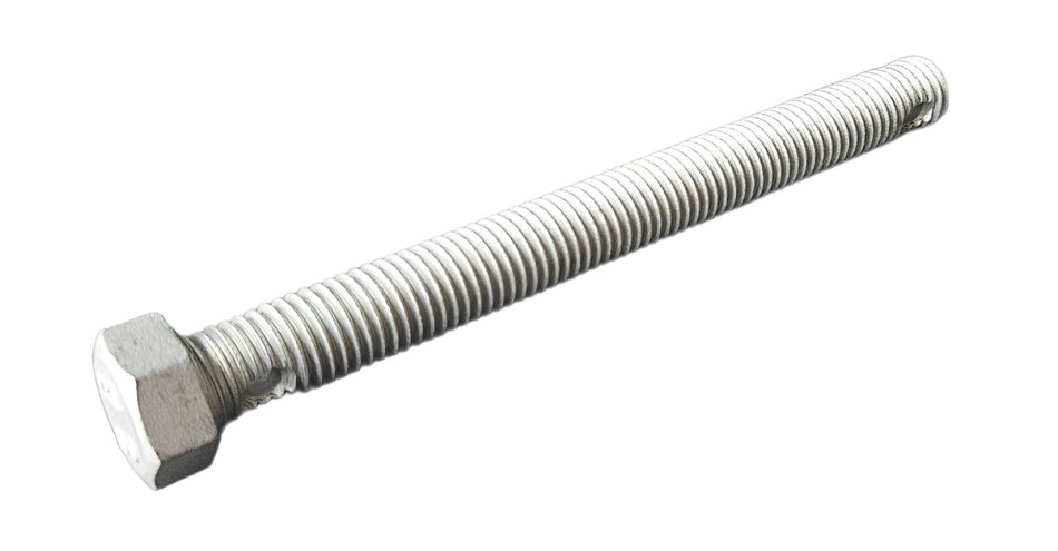Sechskantschraube Metrisch 1/4" Vollgewinde 10.9 – verzinkt 155 mm
