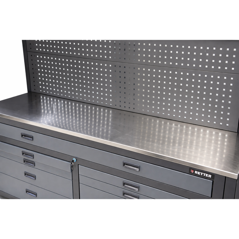 Werkstatteinrichtung Set 6 Teile Edition Schranksystem RTX-3000 | Mobile Werkbank | RETTER