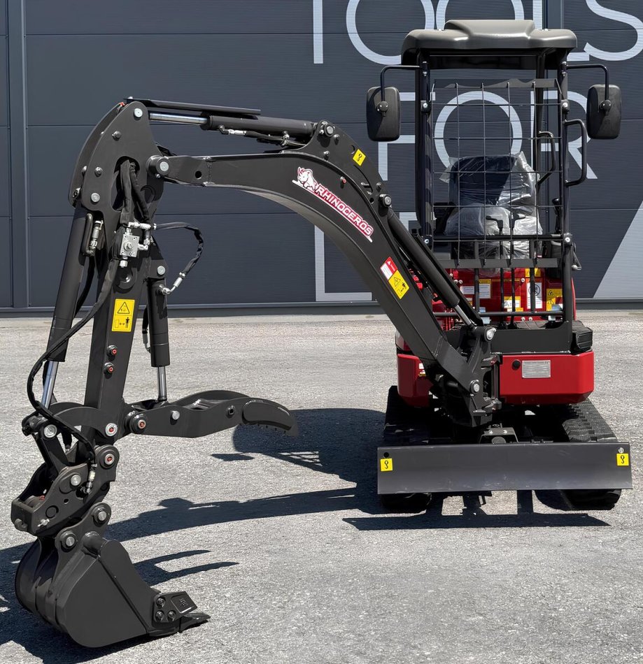 Rhinoceros XN18L Diesel Minibagger - Kubota Motor 14 PS