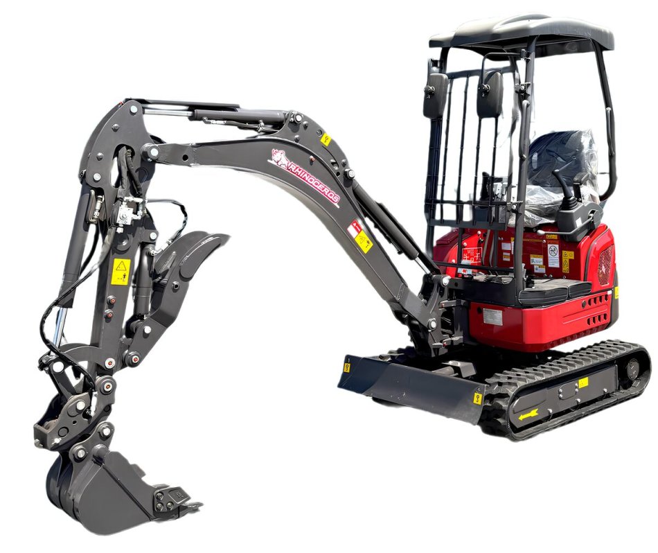 Rhinoceros XN18L Diesel Minibagger - Kubota Motor 14 PS