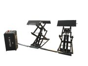 Doppel Scherenhebebühne 3.5 Tonnen MIT Druckluft Entriegelung Retter RT-F3500