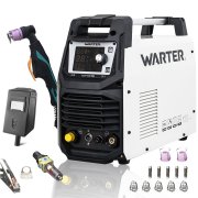 WARTER CUT-50 SE Plasmaschneider – 50A, HF-Pilotbogen, 20 mm Schnitttiefe, Digitaldisplay, 230V Plasmaschneidgerät