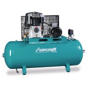 Stationärer horizontaler 270l Kolbenkompressor Riemenantrieb AIRSTAR -703/270 10H