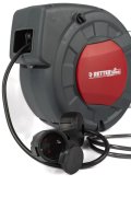 Schwenkbarer Kabelaufroller von RETTER mit 15m und 230V Stromkabel