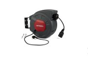 Schwenkbarer Kabelaufroller von RETTER mit 20m und 230V Stromkabel
