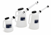 RETTER Öl-Einfüllkanister Set 3-teilig 1L / 3L / 5L mit flexiblem Auslauf