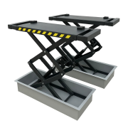 Einbau-Stahlwanne 1-tlg. für Unterflurmontage der Profi Scherenhebebühne RT-FW3500 (3,5 t)