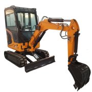 XN28 Kettenbagger mit Yanmar-Diesel – 2.500 mm Grabtiefe und 500-mm-Schaufel