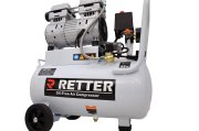 Retter RT1024 Silent 24L Flüsterkompressor nur 55-69 dB