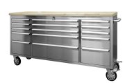 Edelstahl Workstation RTY0127 mit 15 Schubladen