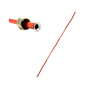 Druckleitung Kupfer 600 mm inkl. Aufschraubnippel 1/4" Anschlussgewinde