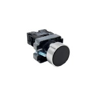 Druckschalter für Scherenbühne – Selbst-Rückstellend, Pilzkopf, 22 mm