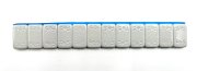 100 Riegel Klebegewicht 60g (12x5g) Stahl verzinkt Auswuchtgewicht Kleberiegel - RETTER