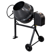 RETTER RTM-130 Betonmischer | Zement- und& Mörtelmischer 130 L Trommel mit 600 W, 230 V