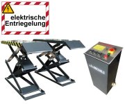 Doppel Scherenhebebühne 3.8t mit 