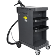 RETTER Drucksandstrahler mit Staubsauger 30L 1200W mobil inkl. Absaugung