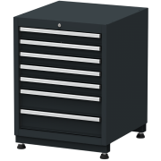 7-Schubladen Schrank Modul für Schranksystem RTX5000 - 680 x 700 x 910 mm | RETTER RTX-5000