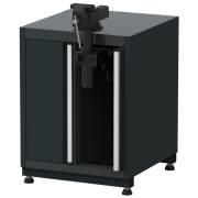 Werkbank-Unterbauschrank mit Schraubstock und Höhenverstellgerät (abklappbar) RTX5000 – 680 × 700 × 910 mm | RTX-5000
