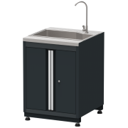 7-Schubladen Schrank Modul für Schranksystem RTX5000 - 680 x 700 x 910 mm | RETTER RTX-5000