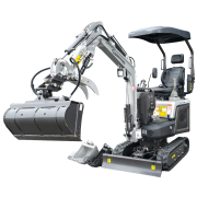 NEU Rhinoceros KS10-8 Mini-Bagger - Kompakt, leistungsstark 10 PS