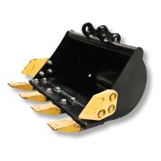Tieflöffel 50cm | Baggerlöffel mit Zähne - 500mm BL500